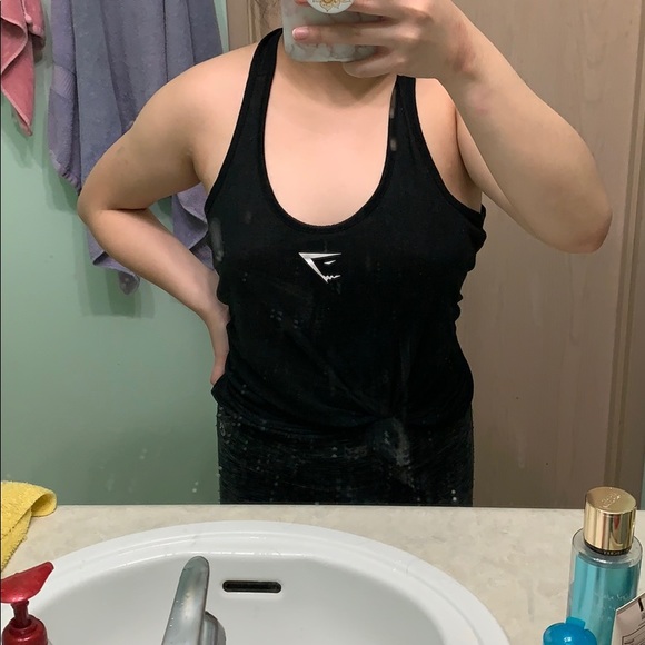 Gymshark open back workout tank - Picture 5 of 7